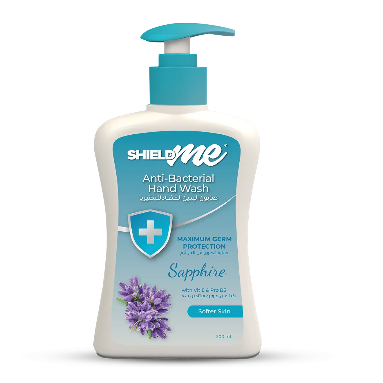 ShieldMe Sapphire Hand Wash Alcohol Free 300ML for Better Health